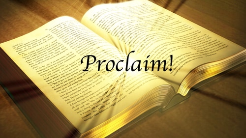 Proclaim STILL Proclaim still